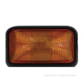 Truck trailer warning reflector side marker light